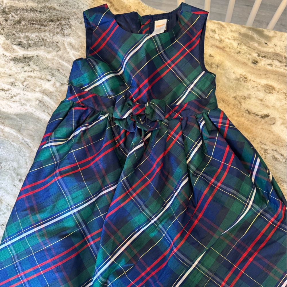 Holiday Gymboree Multicolor Plaid Dress